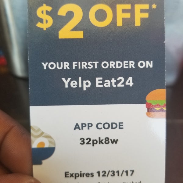 Everything is great! Get $2 off your first order when you order through yelp!