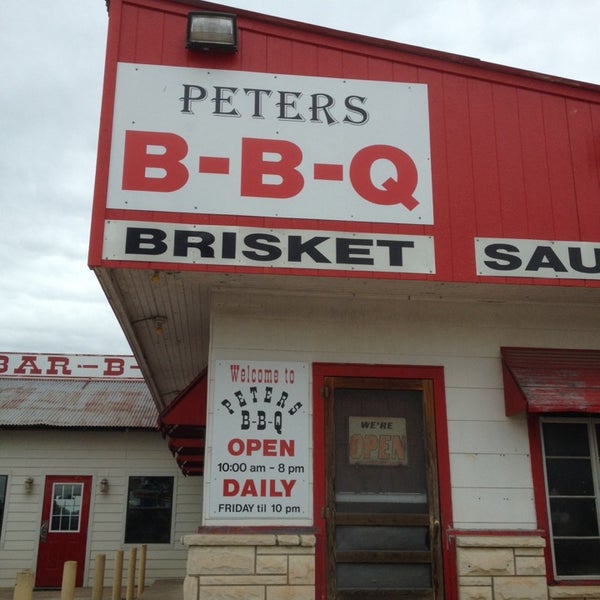 Photo taken at Peter&#39;s BBQ by Larry S. on 10/18/2013