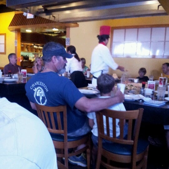 Photo taken at Kabuto Japanese Steakhouse and Sushi Bar by Mary H. on 10/5/2012