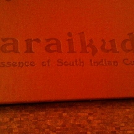 Das Foto wurde bei Karaikudi Chettinad South Indian Restaurant von Shane am 9/24/2012 aufgenommen