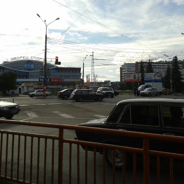 Остановка дворец спорта