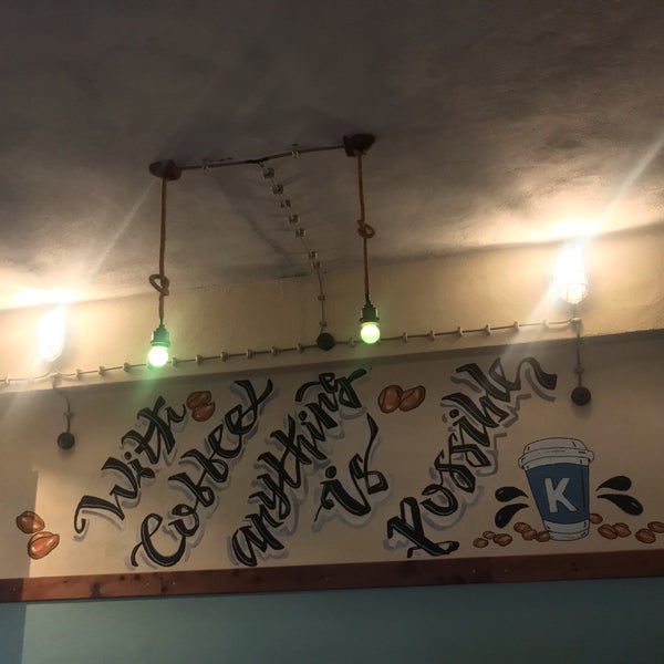 5/21/2019 tarihinde 爱情ziyaretçi tarafından Kropka Coffee&amp;Bakery'de çekilen fotoğraf