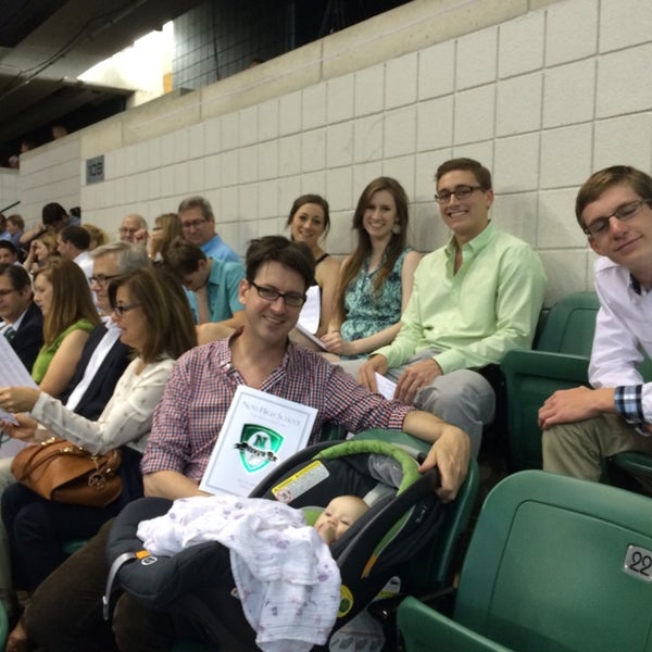 Photo taken at EMU Convocation Center by Greg G. on 5/31/2014