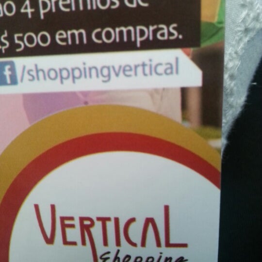 Photo taken at Shopping Vertical by Cristiane O. on 11/21/2012