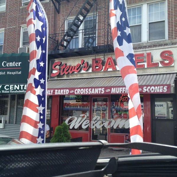 Steve's Bagels Toko Roti Bagel di Bay Ridge