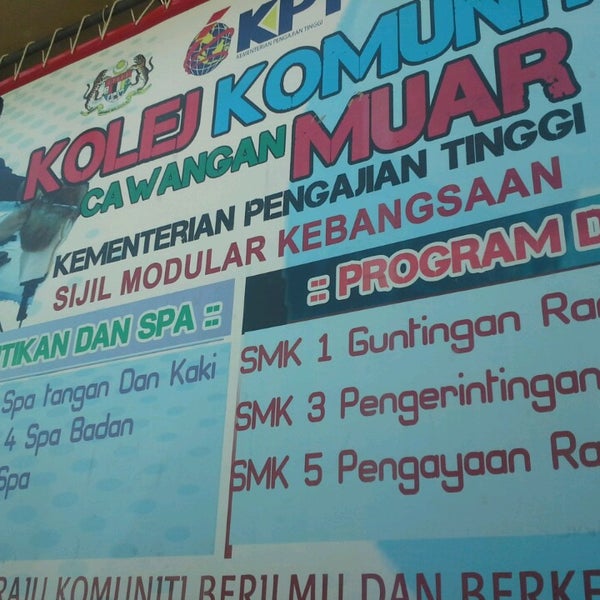 Kolej Komuniti Ledang Mapio Net