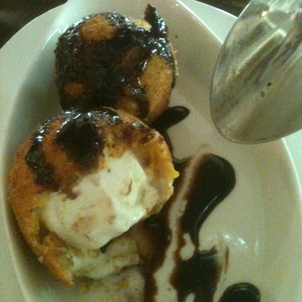 Vanilla Fried Ice cream one of our fine Desserts in the candolim belt :- Ryan Simoes