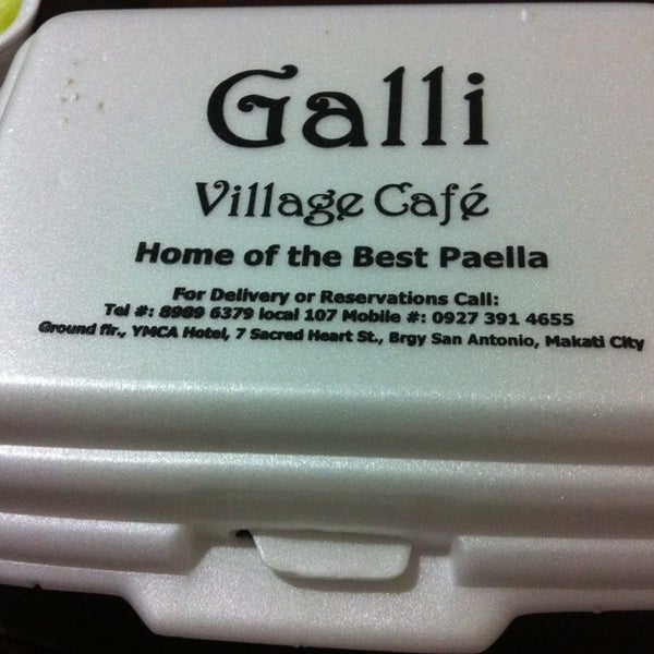 Photo taken at Galli Village Cafe by Christine A. on 6/3/2013