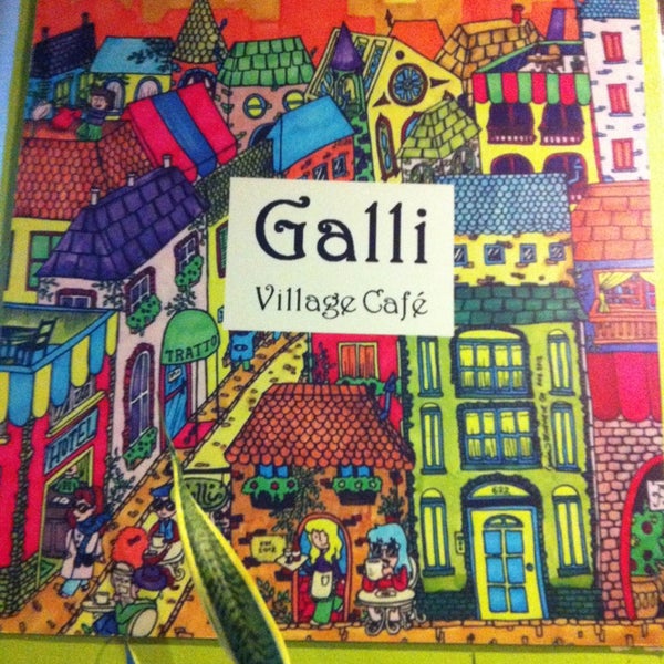 Cute and unique Galli Restaurant illustration! 😃