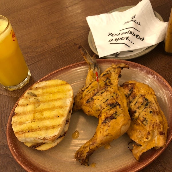 Photo taken at Nando&#39;s by The P. on 3/9/2019