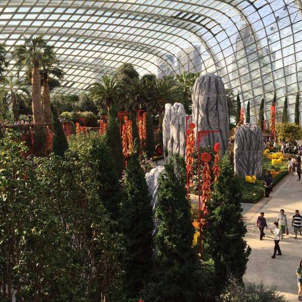 Photo taken at Gardens by the Bay by KrystynnSG on 1/16/2015