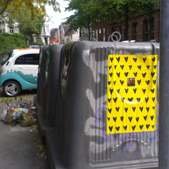 Altglas Container Hubertus Platz