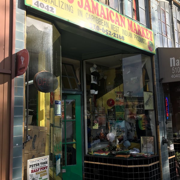 Minto Jamaican Market Piedmont Avenue Oakland, CA