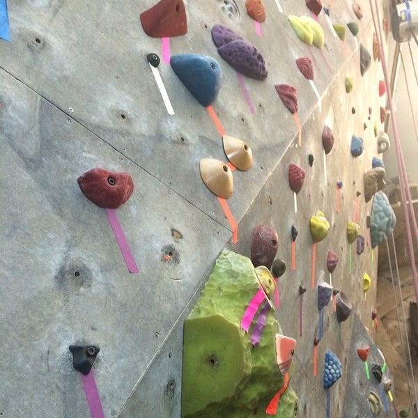 Photo taken at MPHC Climbing Gym by laura h. on 2/16/2014