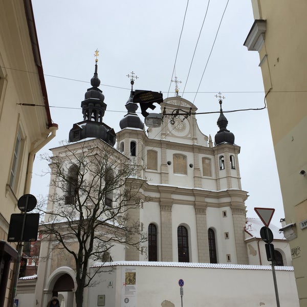 Das Foto wurde bei Šv. Pranciškaus Asyžiečio (Bernardinų) bažnyčia von Anastasia G. am 1/4/2017 aufgenommen