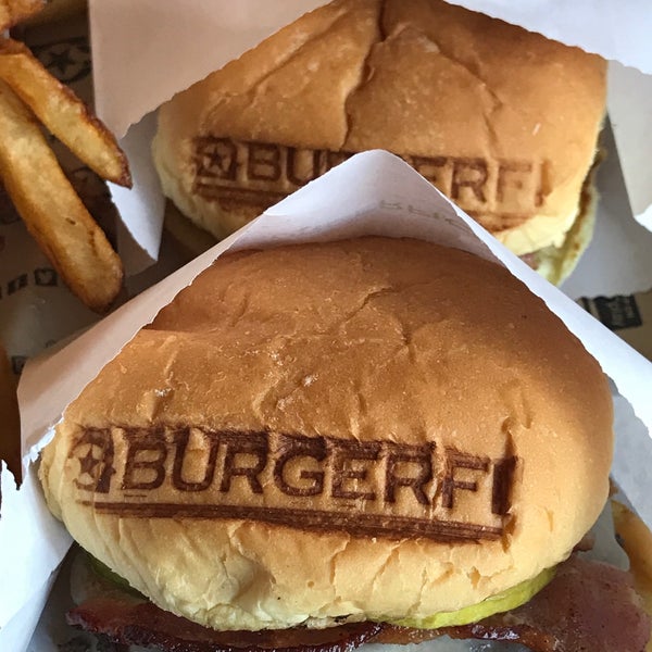Photo taken at BurgerFi by William S. on 9/23/2017