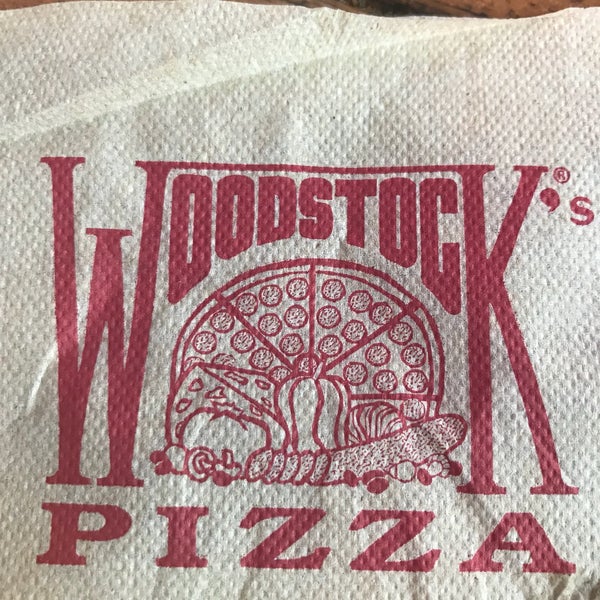 Photo taken at Woodstock&#39;s Pizza by Andy H. on 7/23/2018