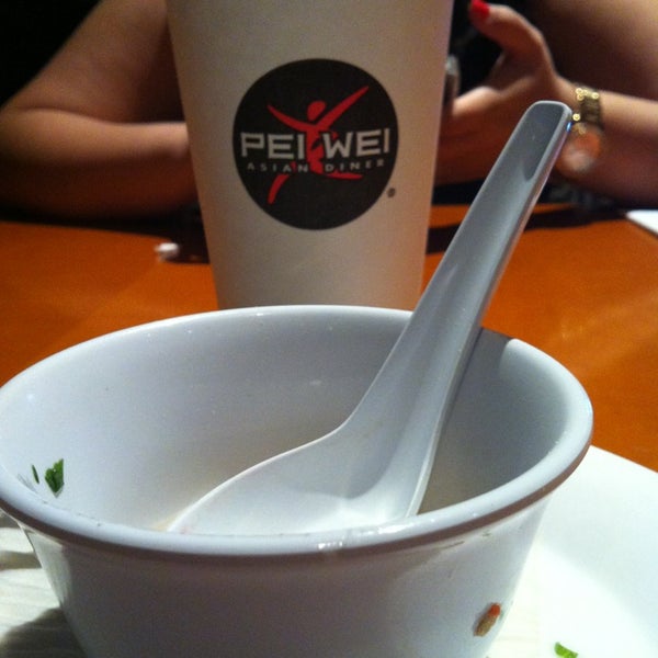 Photo taken at Pei Wei by T on 8/11/2013