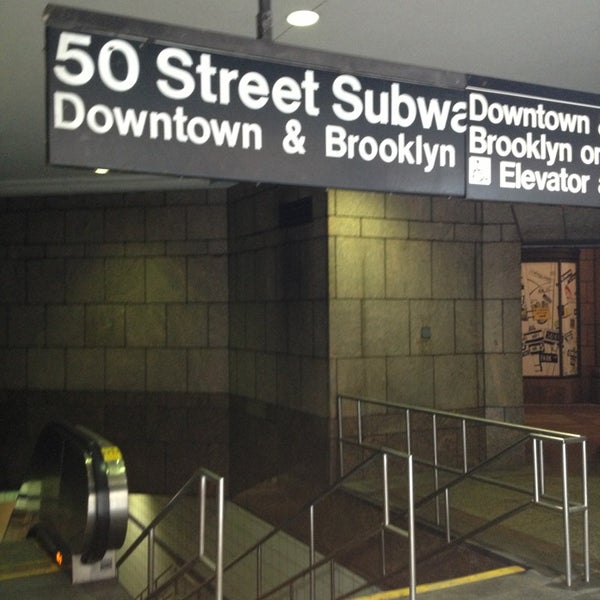Photos At Mta Subway 50th St C E Metro Station In Theater District