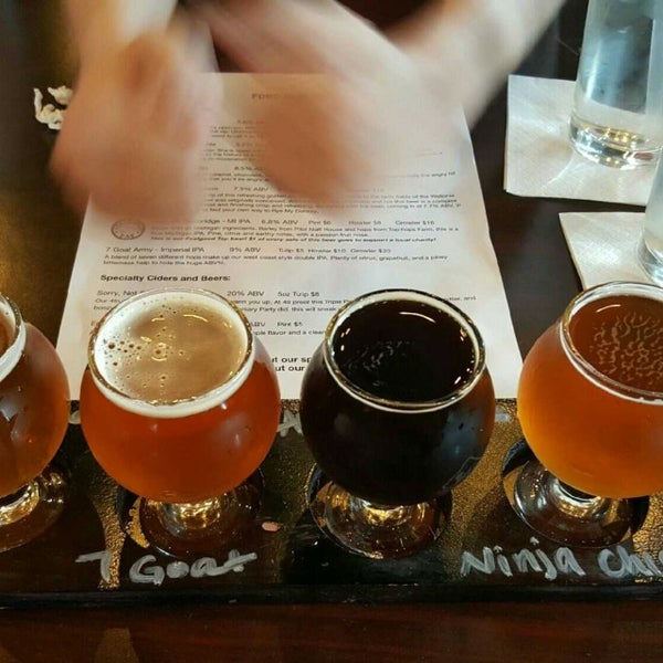Photo taken at Falling Down Beer Company by steve s. on 4/15/2017