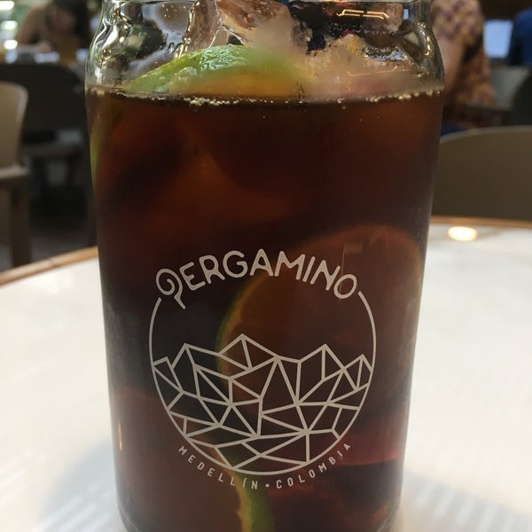 Photo taken at Pergamino Café by Felipe V. on 9/16/2019