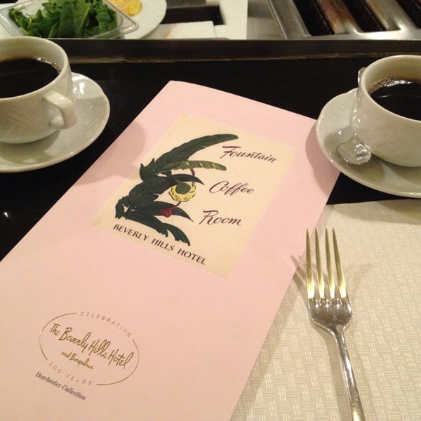 The Fountain Coffee Room Coffee Shop in Beverly Hills