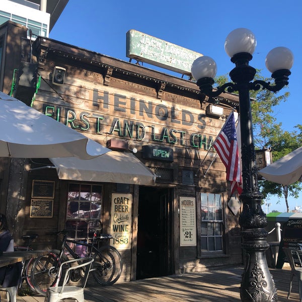 Photo taken at Heinold&#39;s First &amp; Last Chance by Len K. on 7/2/2019