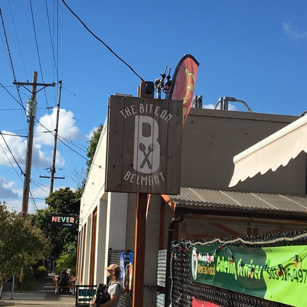 The Bite on Belmont Street Food Gathering in Portland