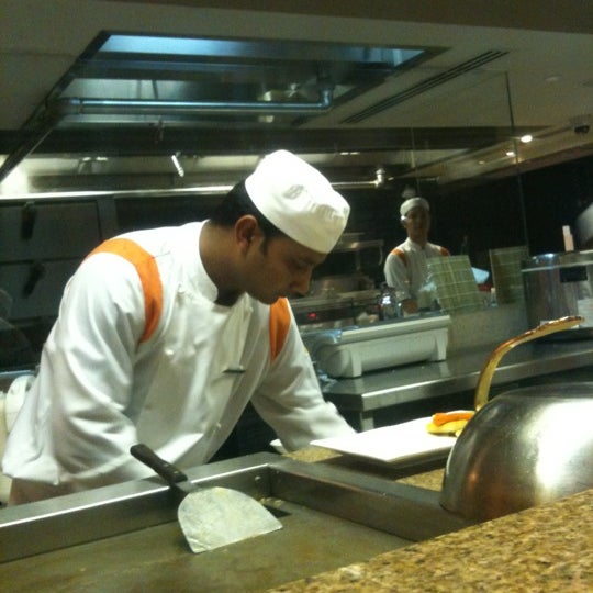 Photo taken at Kazu Restaurant - Japanese Cuisine by Cristina S. on 2/19/2012