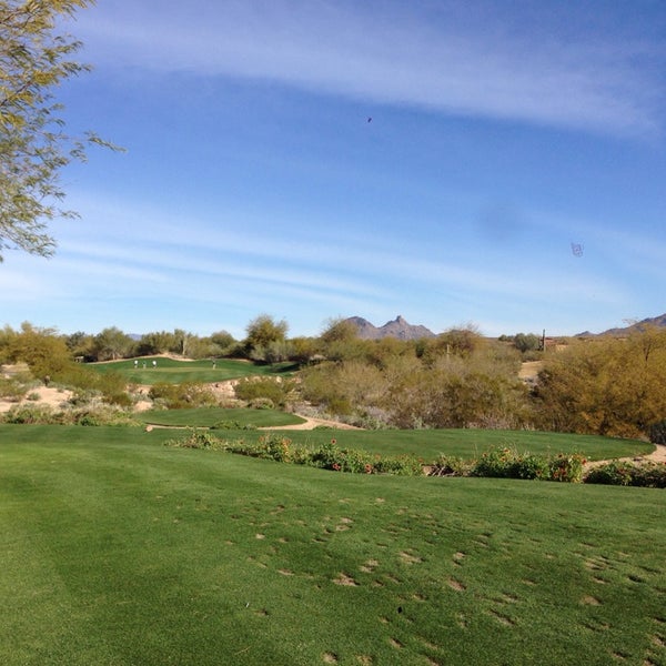 Photo taken at Grayhawk Golf Club by John H. on 2/8/2014