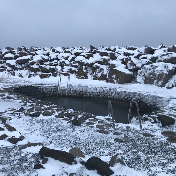Photo taken at Grettislaug by Vic on 3/26/2021