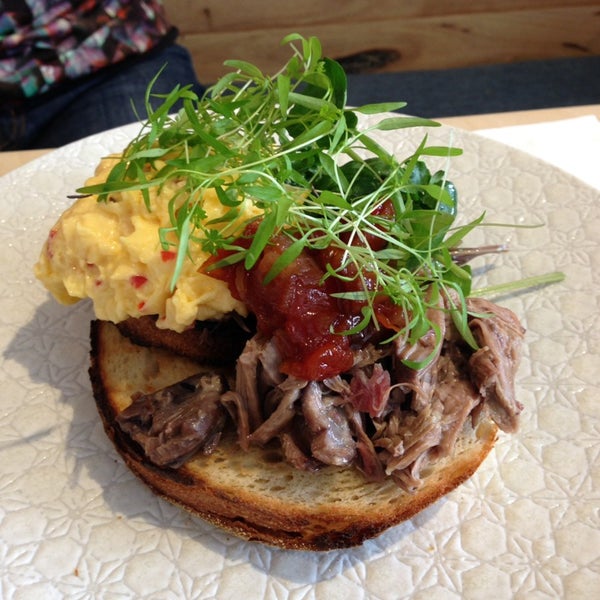 The lamb with chilli scrambled eggs is pretty special.