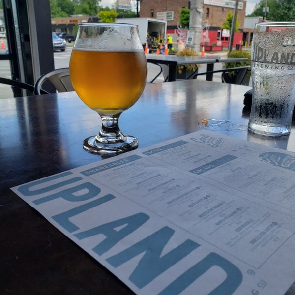 Photo taken at Upland Brewing Company Tasting Room by Jared B. on 6/23/2020