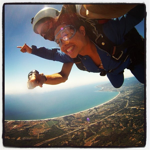 Photo taken at Skydive Surfcity Inc by Genelle A. on 7/8/2013
