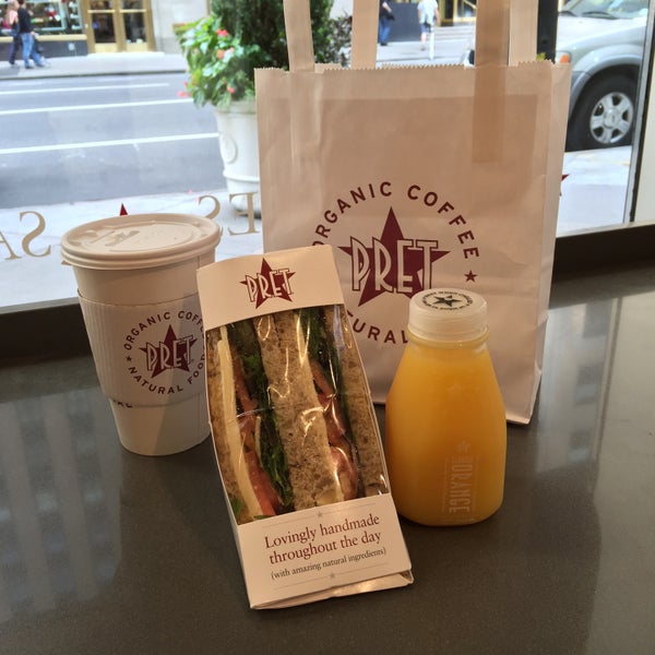 Photo taken at Pret A Manger by Roel C. on 9/13/2015