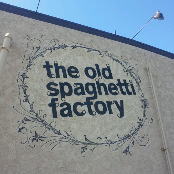 Photo taken at The Old Spaghetti Factory by Aly P. on 4/20/2013