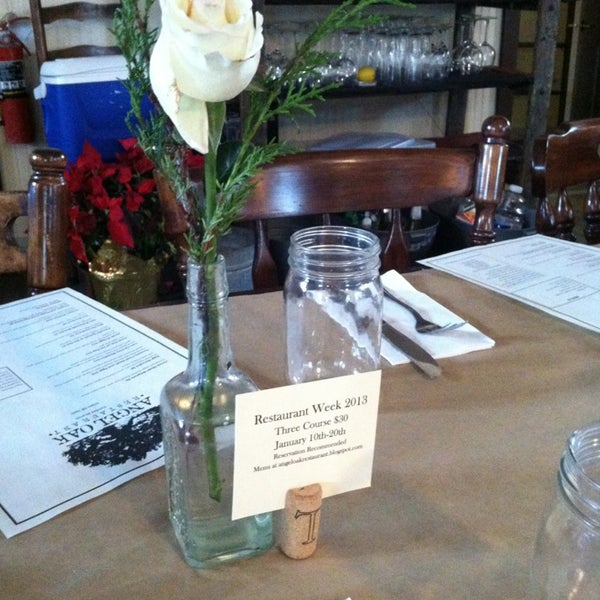 Photo taken at Angel Oak Restaurant by Jillian F. on 1/6/2013