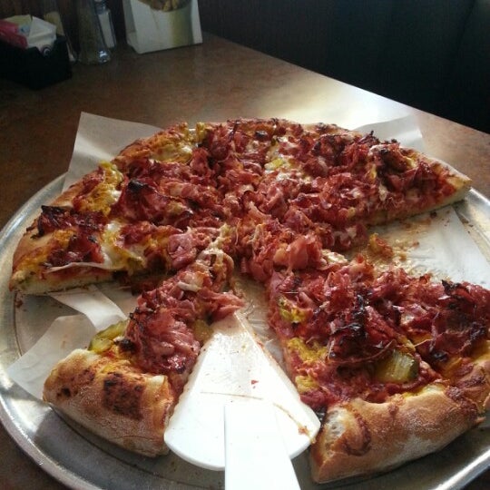 Photo taken at Downey Pizza Company by MARIO81 M. on 9/30/2012