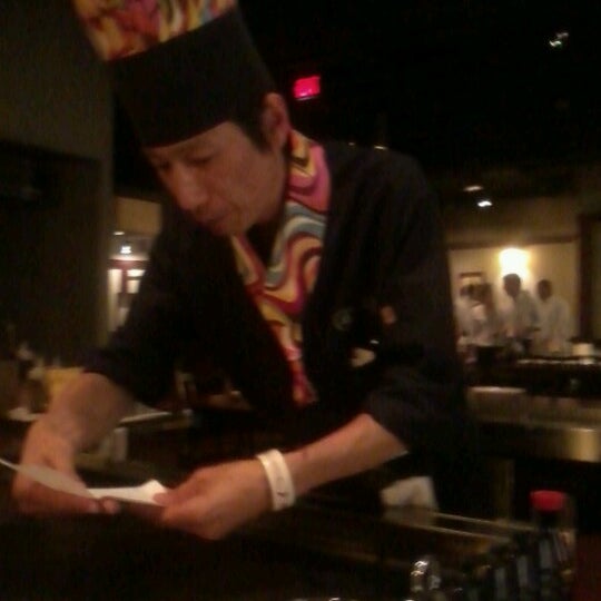Photo taken at Genji Japanese Steakhouse by Ashante M. on 9/16/2012