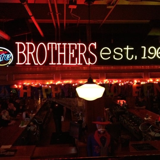 Photo taken at Brothers Bar &amp; Grill MPLS by Hanna P. on 10/21/2012