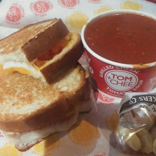 Photo taken at Tom + Chee by Henry West C. on 1/28/2016