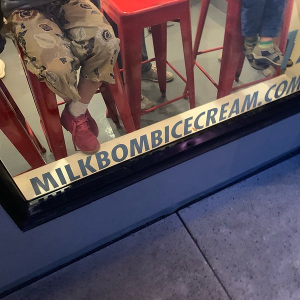 Photo taken at Milkbomb Ice Cream by Sylvie on 4/14/2019