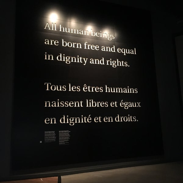 Photo taken at Canadian Museum for Human Rights by Sylvie on 10/13/2017