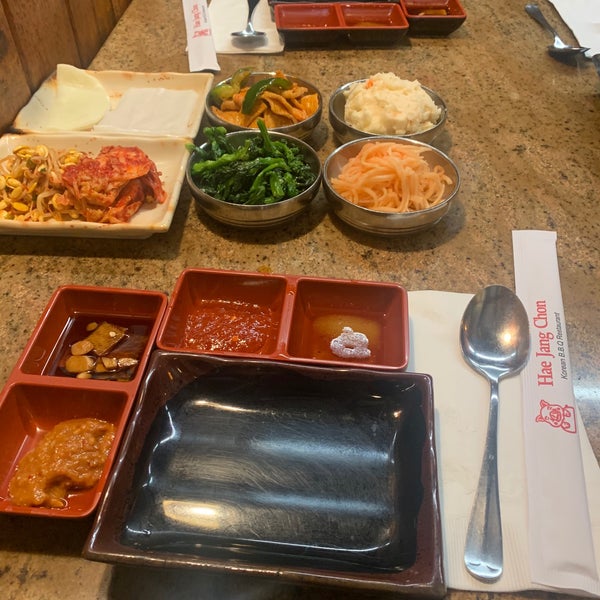 Photo taken at Hae Jang Chon Korean BBQ Restaurant by Sylvie on 12/28/2019