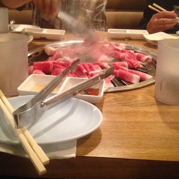 Photo taken at Shin Jung Restaurant by Mark Joseph on 8/14/2014