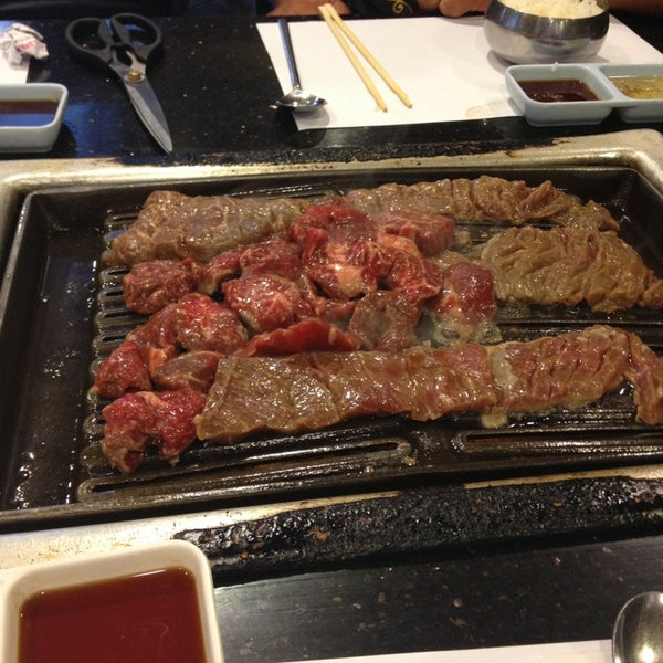 Photo taken at O Dae San Korean BBQ by Mike C. on 6/11/2014