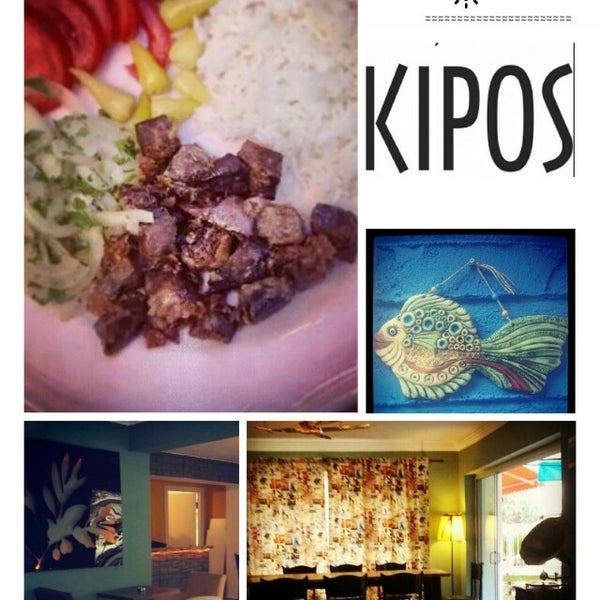 Foto diambil di Kipos Kitchen &amp; Cafe oleh Mesut K. pada 10/22/2014