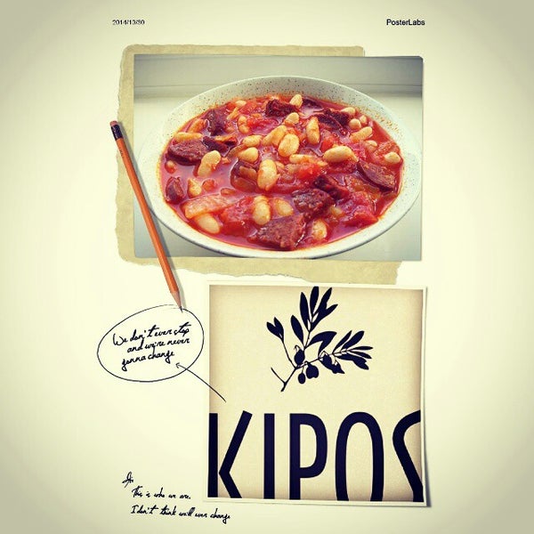 Foto diambil di Kipos Kitchen &amp; Cafe oleh Mesut K. pada 10/30/2014