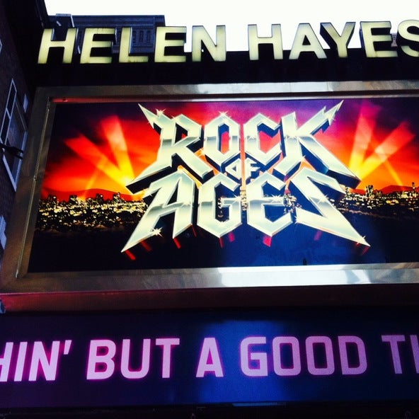 Photo taken at Broadway-Rock Of Ages Show by Rossana R. on 5/3/2014