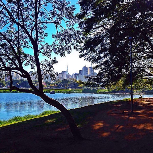 Photo taken at Ibirapuera Park by Feeh L. on 7/27/2015